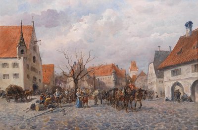 The Town Under Siege by Alfred Friedlander